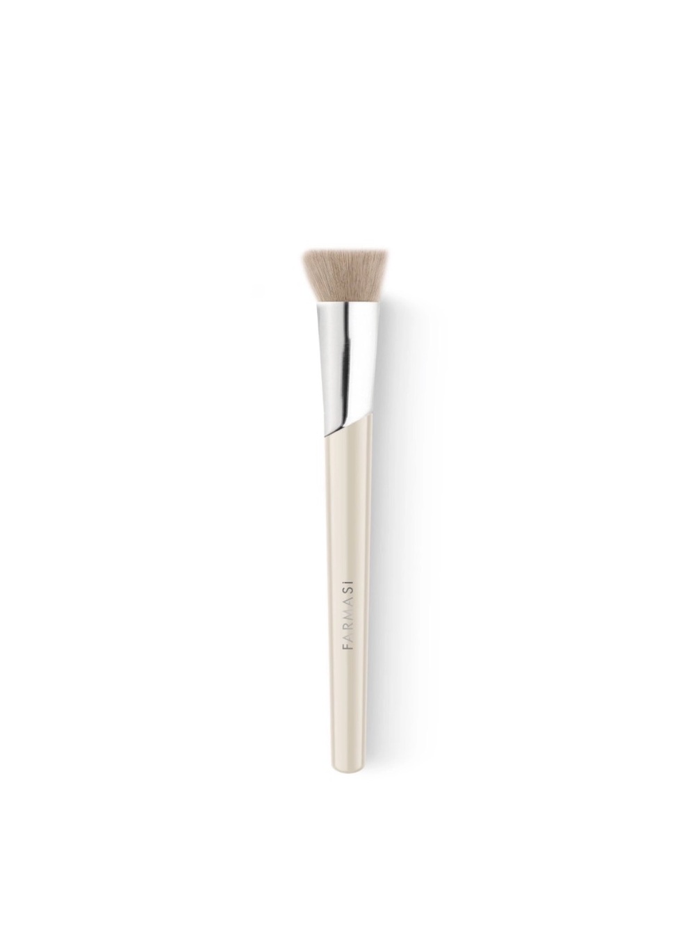 Farmasi Angled Foundation Brush - Cream & Silver